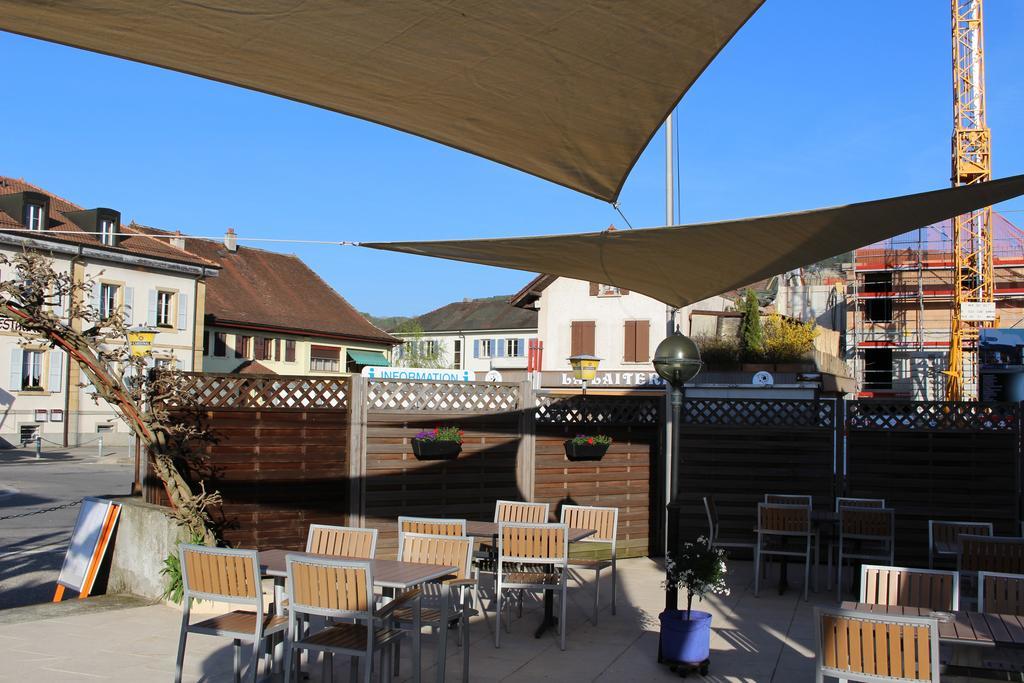 Hotel De La Gare Yvonand Екстериор снимка