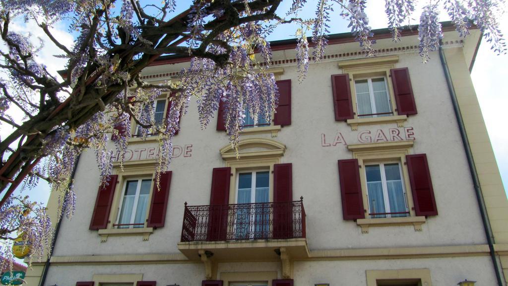 Hotel De La Gare Yvonand Екстериор снимка
